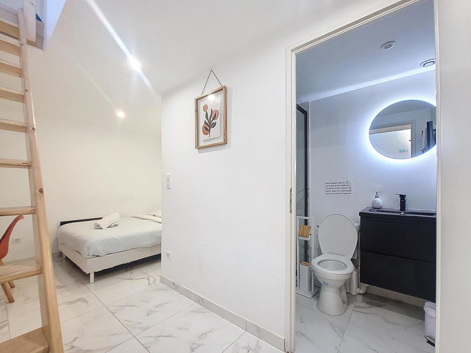 Confort Climatise Et Suite Privee En Sousplex Montpellier Exterior foto
